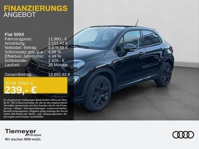 Schwarz Gebraucht 2018 Fiat 500X Urban SUV | 11.980 € (Fairer Preis)