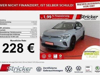 Grau Gebraucht 2021 VW ID.4 Pro Performance SUV | 21.949 € (Superpreis)