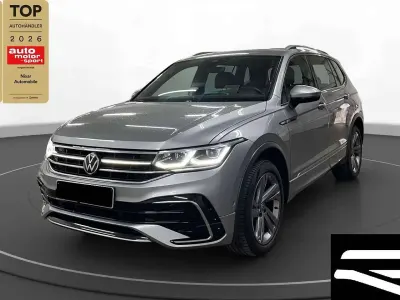 Gebraucht VW Tiguan Allspace R-line 200 PS (147 kW) 2022 Pyrit silber metallic SUV