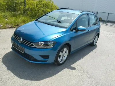 Gebraucht VW Golf Sportsvan 86 PS (63 kW) 2015 Blau Van / Kleinbus