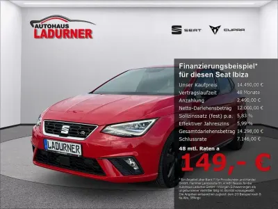 Gebraucht Seat Ibiza Black Edition 95 PS (69 kW) 2020 Rot Kleinwagen