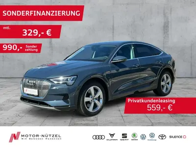 Gebraucht Audi e-tron Sportback Advanced 300 kW (408 PS) 2022 Blau SUV