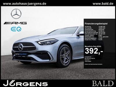 gebraucht Mercedes C300e T AMG-Sport/LED/360/Pano/AHK/Totw/18'