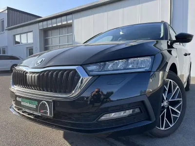 Używany Skoda Octavia Clever 150 KM (110 kW) 2021 Czarny Kombi