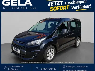 Gebraucht Ford Tourneo Connect Ambiente 101 PS (74 kW) 2014 Schwarz Van / Kleinbus