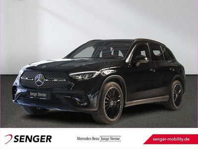 Gebraucht Mercedes GLC200 AMG 204 PS (150 kW) 2024 Unilack schwarz uni SUV
