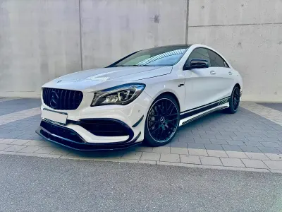 Gebraucht Mercedes CLA45 AMG AMG 381 PS (280 kW) 2018 Weiß Coupé