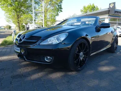 Brugt Mercedes SLK300 2LOOK Edition 231 HK (169 kW) 2009 Sort Cabriolet