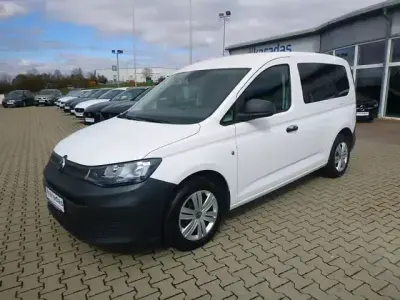 Gebraucht VW Caddy 102 PS (75 kW) 2021 Weiß Van / Kleinbus