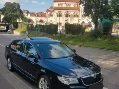 Gebraucht Skoda Superb 170 PS (125 kW) 2009 Schwarz Limousine