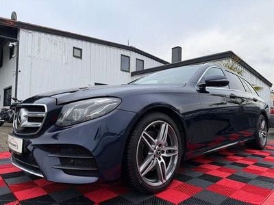 Gebraucht Mercedes E350 AMG line 258 PS (189 kW) 2017 Blau Kombi