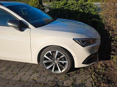 Usata Seat Leon FR 131 CV (96 kW) 2020 Bianco Berlina