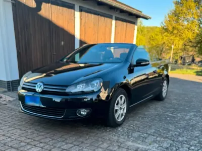 Gebraucht VW Golf Cabriolet 122 PS (89 kW) 2012 Schwarz Cabrio