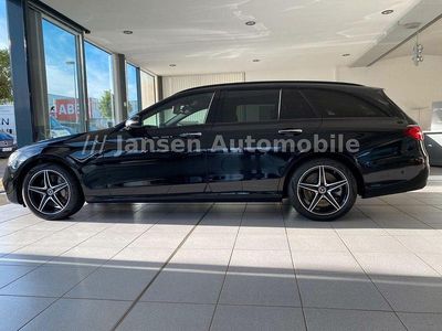 Gebraucht Mercedes E300 AMG line 194 PS (142 kW) 2019 Ung. schwarz  unilack Kombi