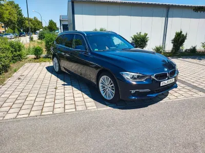 Gebraucht BMW 320 Luxury Line 184 PS (135 kW) 2014 Blau Kombi