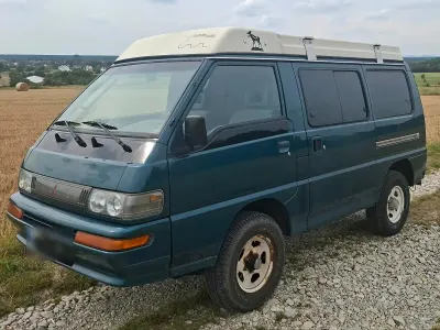 Gebraucht Mitsubishi L300 87 PS (63 kW) 1994 Grün Van / Kleinbus