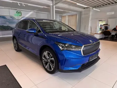 Gebraucht Skoda Enyaq iV Lounge 150 kW (204 PS) 2023 Blau SUV