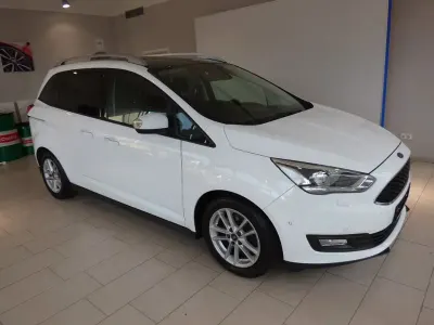 Gebraucht Ford Grand C-Max Trend 125 PS (91 kW) 2019 Weiß Van / Kleinbus