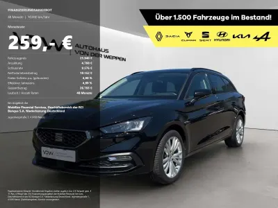 Gebraucht Seat Leon Style 150 PS (110 kW) 2024 Mitternachtsschwarz Kombi