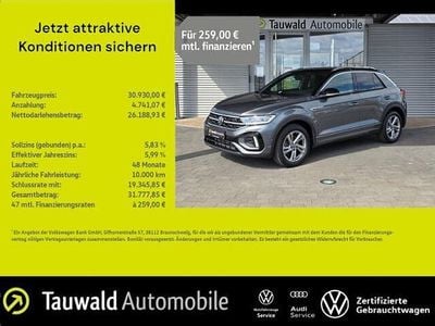Grau Gebraucht 2024 VW T-Roc R-line SUV | 30.930 € (Fairer Preis)