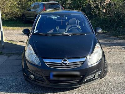 Gebraucht Opel Corsa 77 PS (56 kW) 2007 Schwarz Kleinwagen