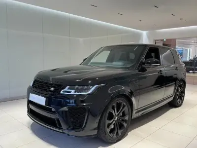 Gebraucht Land Rover Range Rover Sport SVR 575 PS (422 kW) 2019 Schwarz SUV