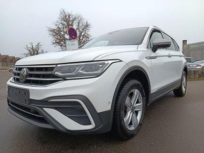 Pure white Gebraucht 2022 VW Tiguan Allspace Life SUV | 21.800 € (Fairer Preis)