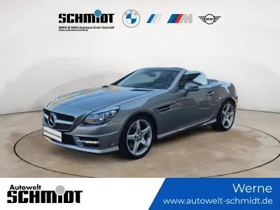 Brugt Mercedes SLK200 Sport 184 HK (135 kW) 2014 Sølv Cabriolet