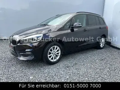 Gebraucht BMW 216 Gran Tourer Sport Line 109 PS (80 kW) 2019 Braun Van / Kleinbus