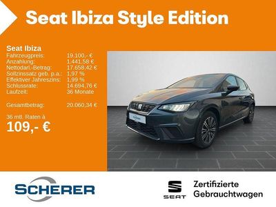 Gebraucht Seat Ibiza Style 116 PS (85 kW) 2024 Magnetic grau metallic (metallic) Limousine