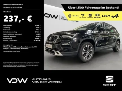 Gebraucht Seat Ateca Style 150 PS (110 kW) 2023 Schwarz SUV