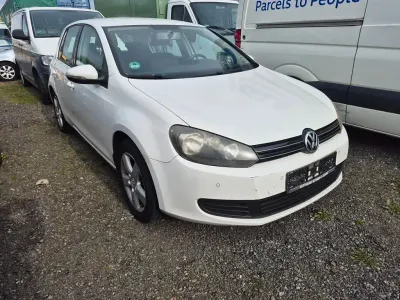 Used VW Golf VI Comfortline 122 HP (89 kW) 2011 White Hatchback
