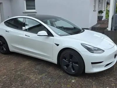 Gebraucht Tesla Model 3 Standard Range Plus 239 kW (325 PS) 2021 Weiß Limousine