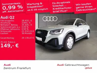 Gebraucht Audi Q2 S-Line 116 PS (85 kW) 2025 Tausilber metallic/tausilber m SUV