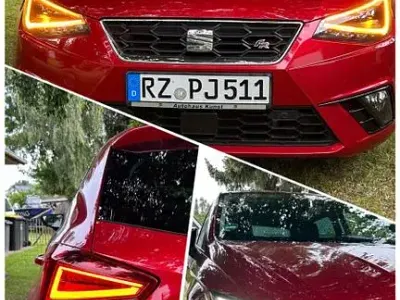 Gebraucht Seat Ibiza Black Edition 90 PS (66 kW) 2019 Rot Kleinwagen