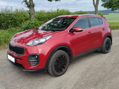 Gebraucht Kia Sportage Vision 116 PS (85 kW) 2016 Rot SUV