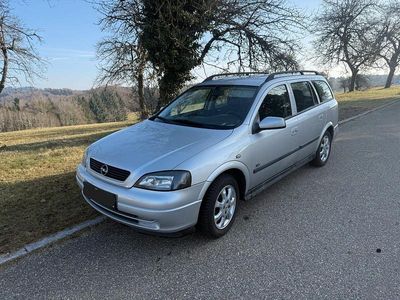 Occasion Opel Astra Njoy 84 PK (61 kW) 2003 Zilver Stationwagen