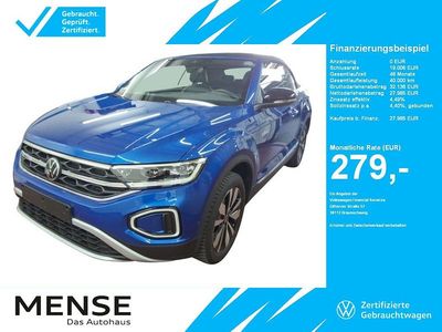 Ravennablau Gebraucht 2025 VW T-Roc Goal SUV | 27.195 € (Fairer Preis)