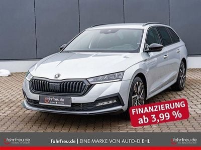 Gebraucht Skoda Octavia SportLine 204 PS (150 kW) 2022 Silber Kombi