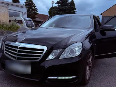 Gebraucht Mercedes E250 204 PS (150 kW) 2011 Schwarz Limousine