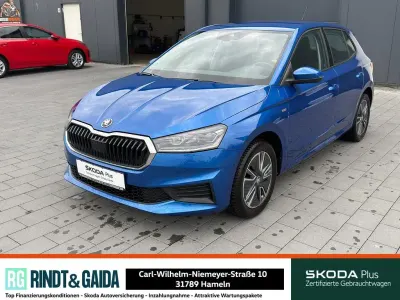 Gebraucht Skoda Fabia Tour 95 PS (69 kW) 2023 Blau Kleinwagen