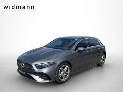 Metalliclack mountaingrau Gebraucht 2024 Mercedes A200 AMG Limousine | 34.850 € (Etwas zu teuer)