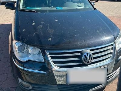 Gebraucht VW Touran 2008 Schwarz Van / Kleinbus