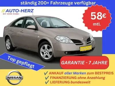 Gebraucht Nissan Primera Acenta 116 PS (85 kW) 2006 Braun Limousine