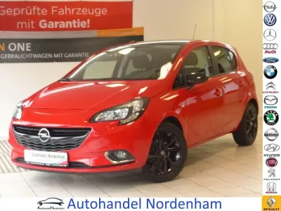 Usata Opel Corsa Color Edition 118 CV (86 kW) 2017 Rosso Utilitaria