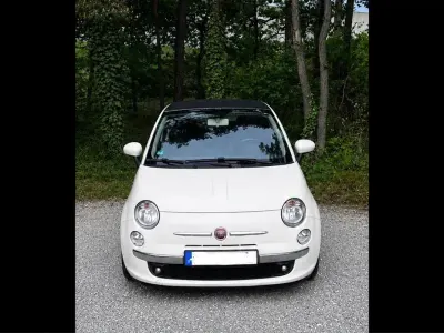 Brugt Fiat 500C 69 HK (50 kW) 2012 Hvid Cabriolet
