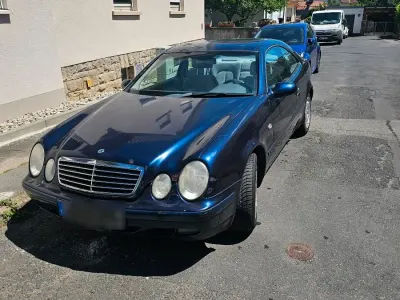 Gebraucht Mercedes CLK200 136 PS (100 kW) 1998 Blau Coupé