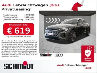 Gebraucht Audi Q8 e-tron S-Line 250 kW (340 PS) 2024 Grau SUV
