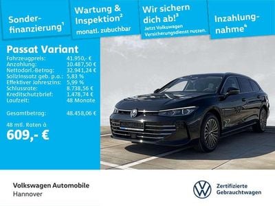 Gebraucht VW Passat Elegance 177 PS (130 kW) 2024 Grenadillschwarz metallic Kombi
