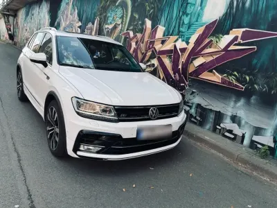 Gebraucht VW Tiguan R-line 150 PS (110 kW) 2017 Weiß SUV